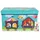 Bieco Aufbewahrungsbox Kinder Zirkus 66 l 1-tlg. türkis
