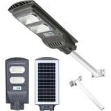 Wstan 200W Solar Straßenlaternen im Freien, LED Solarbetriebene Straßenlampe mit Bewegungsmelder, Dämmerung bis Morgengrauen Solar Außenstrahler IP65 wasserdichter