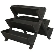 Mendler Pflanztreppe HWC-O15 56 x 56 x 70 cm Anthrazit