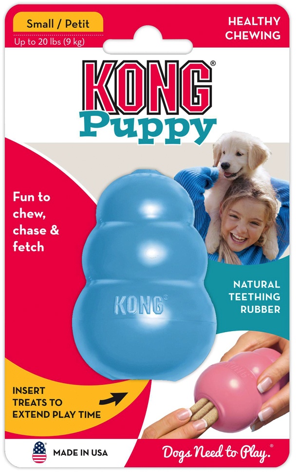 Puppy KONG - blau Größe S Hundespielzeug