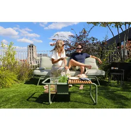 Zebra Technologies Somerset Gartentisch 83,5 x 46 x 36 cm Grün/Grau/Khaki