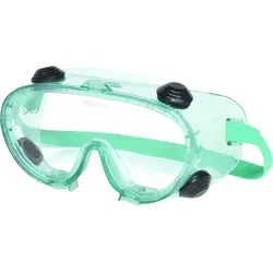 KS Tools Schutzbrille mit Gummiband-transparent, CE EN 166 transparent - 310.0112 - transparent