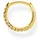 Thomas Sabo Creole gold 925 Sterlingsilber Zirkonia CR659-414-14 1,30 cm