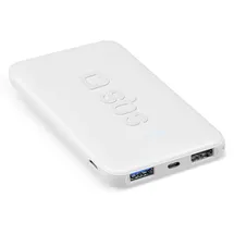 SBS Pocket Power Bank 5000 mAh, Weiß