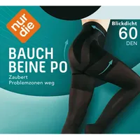 Nur Die Damen Strumpfhose figurunterstützend 719170/Bauch-Bein-Po 60, DEN