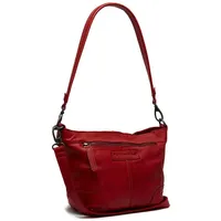 The Chesterfield Brand Schultertasche Leder 22 cm rot