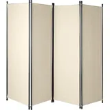 Angerer Paravent Swingtex 4-tlg. 220 x 165 cm beige