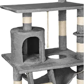 Tectake Stokeley 86 x 68 x 141 cm grau