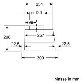 Bosch DLN53AA70 Lüfterbausteine 50 cm
