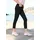 GOLDNER BELLA 7/8-Hose Schmale Stretchhose Schwarz 19