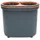 Spülboy NU® grau/orange Gläserspülgerät Glasspülautomat Gläserdruckspülgerät