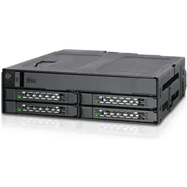 ICY Dock MB604SPO-B Hard Drive Backplane Schwarz,