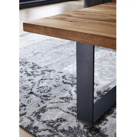 MASSIVMOEBEL24.DE MONTREUX Beige Wildeiche 90 x 45 x 90 cm