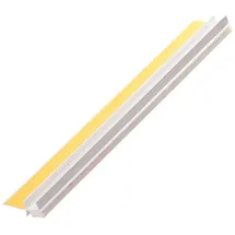 PROTEKTOR Anputzleiste 10 mm mit Schutzlippe Weiß aus Weich-PVC 260 cm