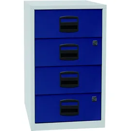 BISLEY Home Beistellschrank PFA 41,3 x 40,0 x 67,2 cm grau/blau