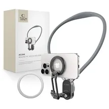 techprotect Tech-Protect AC200 Magnetische MagSafe-Halterung für Smartphone, Gopro Dji – Grau,