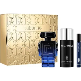 Paco Rabanne Phantom Intense Eau de Parfum Intense 100 ml + Deo Spray 150 ml + Eau de Parfum 10 ml Geschenkset