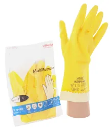 Vileda Professional Multipurpose Handschuh - Der Feine, gelb 102591 , Größe: XL (10)