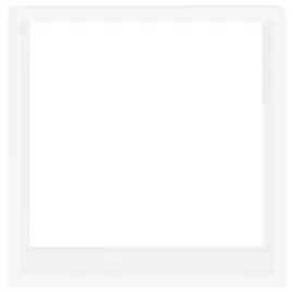 vidaXL Wandregal 3 Stk.  Weiß