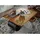 Massivmoebel24 Railway Beige Mango 110 x 80 x 43 cm