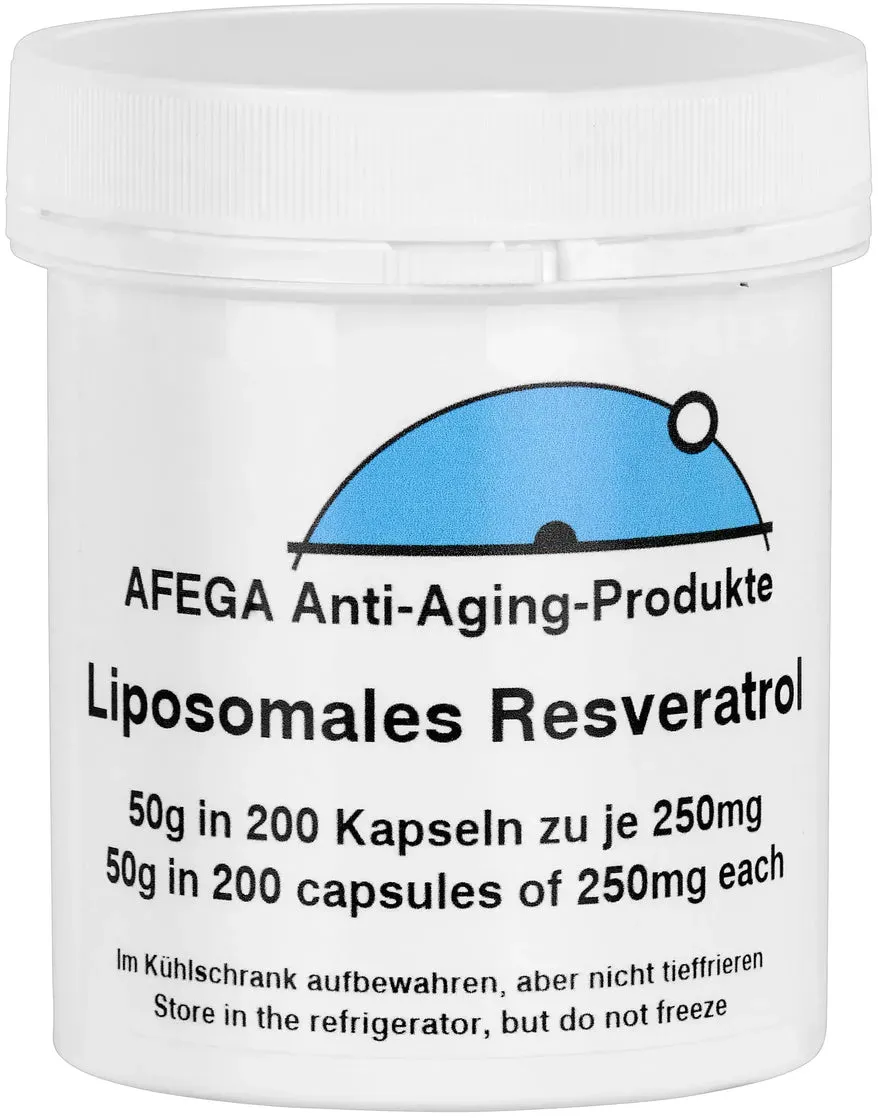 AFEGA® Liposomales Resveratrol – 200 Kapseln à 250 mg