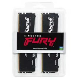 Kingston FURY Beast RGB schwarz DIMM Kit 64GB, DDR5-6000, CL30-36-36 (KF560C30BBEAK2-64)
