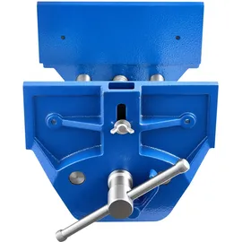 Vevor Schnellspanner-Schraubstock für Holzbearbeitung, 17,78 cm Backenbreite, Schraubstock, 20,32 cm Backenöffnung, Gusseisenkonstruktion, Werkbankschraubstock mit verstellbarem Frontanschlag