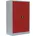 Lüllmann Stahl-Aktenschrank Metallschrank abschließbar Büroschrank x 5 x 2cm Grau/Rot