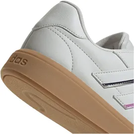 adidas Courtblock Crystal White/Crystal White/Aurora Plum 40 2/3