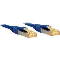 Lindy Cat.7 S/FTP PIMF LSOH, Blau 0,3m Patchkabel