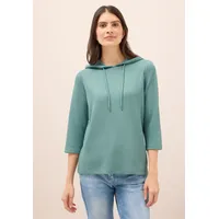 Cecil Hoodie Rippstruktur Jewel Green S