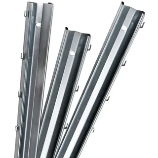 Aquagart 10 Z-Profil Zaunpfosten 2m Wildzaun Weidezaun Forstzaun