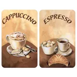 Wenko Kaffee Abdeckplatten 2 St.