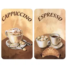 Wenko Kaffee Abdeckplatten 2 St.