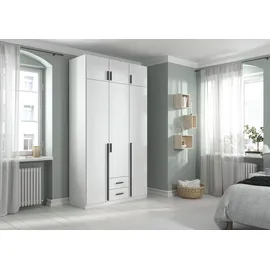 Rauch Wäscheschrank GAMMA 136 x 248 x 54 cm Alpinweiß