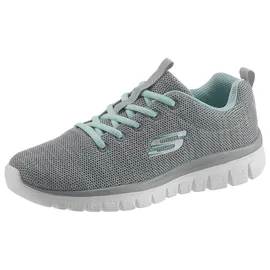 SKECHERS Graceful - Twisted Fortune gray/mint 38