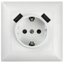 Gunsan 01281100100358 , Visage USB Steckdose für Ladebuchsen / Smartphones / Tab...