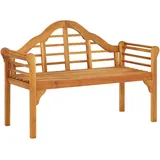 vidaXL Gartenbank 125 x 59 x 88 cm Braun