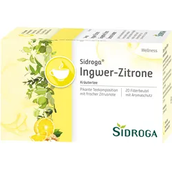 Sidroga Wellness-Tee Ingwer-Zitrone Filterbeutel