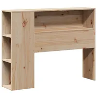 VidaXL Kopfteil mit Stauraum 90 cm Massivholz Kiefer