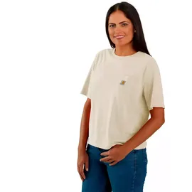 CARHARTT T-Shirt Oat Milk Heather XS