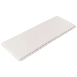 HAY - Palissade Seat Cushion für Dining Bench, cremeweiß