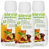 3 x 150ml Stevia Fluid - flüssiges Extrakt Zuckerfrei Diabetiker Süßungsmittel