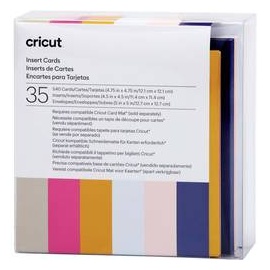 Cricut Insert Cards Sensei S40 Kartenset Tulpenblau, Puder