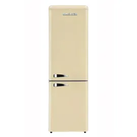 Wolkenstein KG250.4RT SC A++ Retro-Kühl-Gefrierkombination (249 l, 1775 mm hoch, Creme)