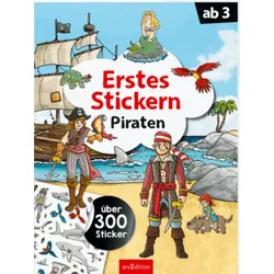 ARSEDITION 133698 Erstes Stickern: Piraten