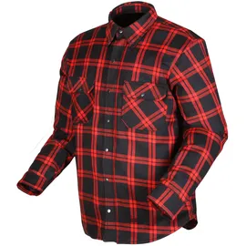 Modeka GmbH Colden Hemd Schwarz/Rot S