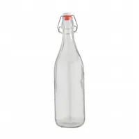 Testrut Bügelflasche, ca. 1 l, Einmachgläser, Transparent