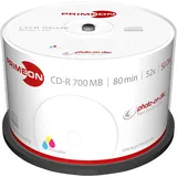 PrimeOn CD-R 80min/700MB, 52x 50er Spindel