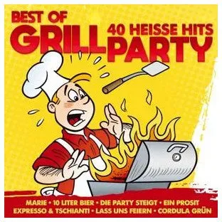 CD Various - Best of Grillparty-40 heiße Hits - Schlager Musik für deine nächste Party